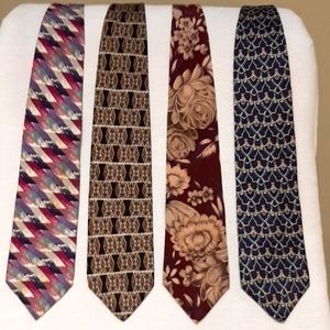 Men's ties by Bill Blass 100% silk